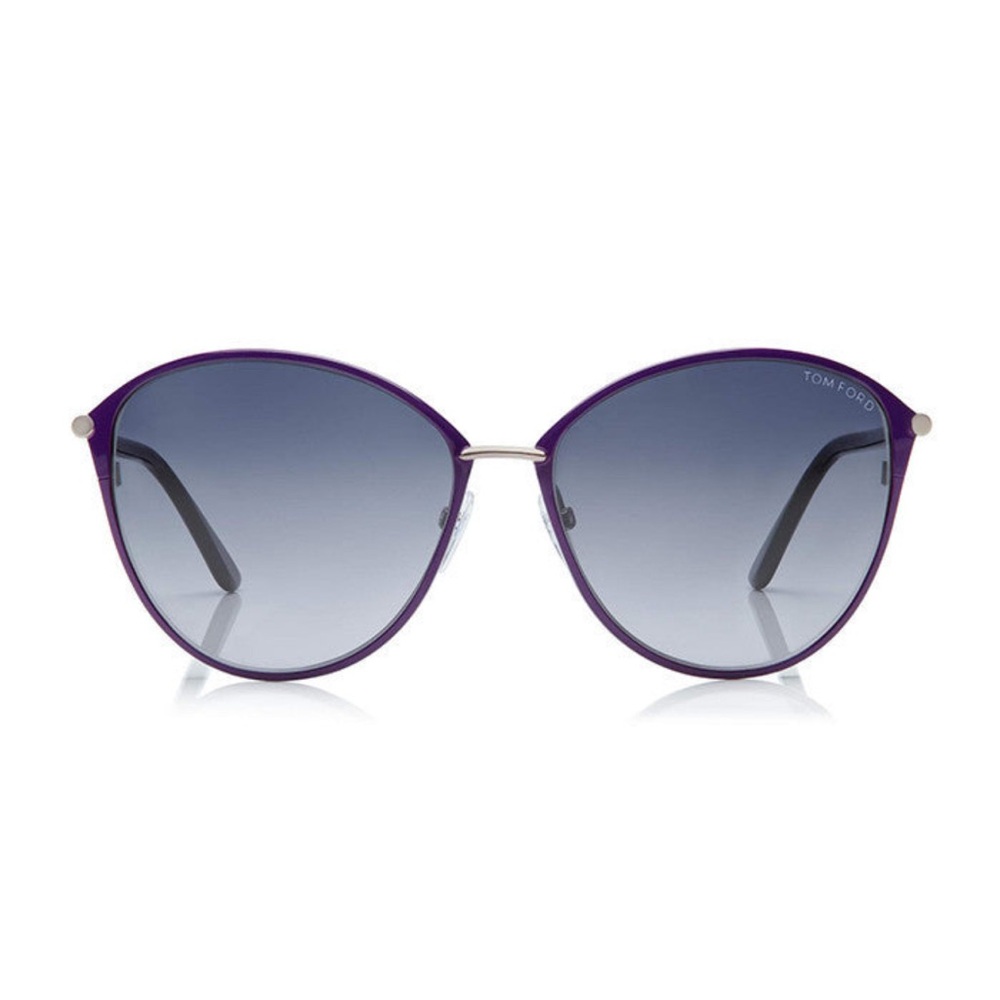 Tom Ford Purple Oversized Sunglasses